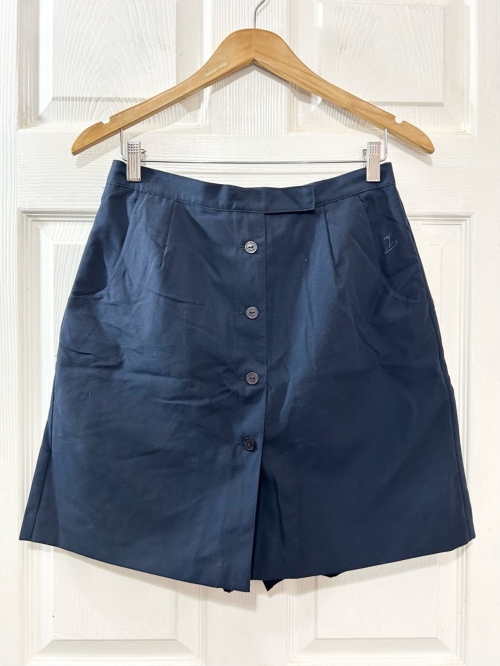 Liz Claiborne LIZGOLF Women's Navy Skort Rubber Waistband Golf Sporty Sz 10 NWT